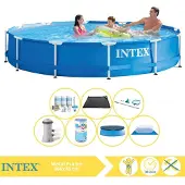 Intex Frame Pool Rund - 366x76 cm - 8-teilig S31587