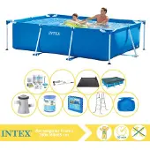 Intex Rechteckiger Frame Pool - 260x160x65 cm - 10-teilig S30108