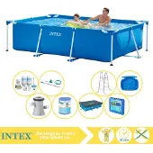 Intex Rechteckiger Frame Pool - 260x160x65 cm - 9-teilig S30101