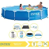 Intex Frame Pool Rund - 366x76 cm - 8-teilig S31588