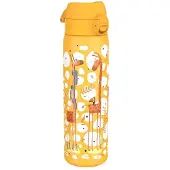 Ion8 Auslaufsichere Kinder-Edelstahlflasche Giraffen 600 ml