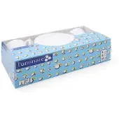 Luminarc Trianon Set 4 Opal Tassen mit Untertasse 28Cl