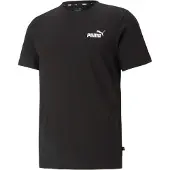 Puma T-Shirt "ESS SMALL LOGO TEE" Regular Fit, Kurzarm, Rundhalsausschnitt, aus Baumwolle