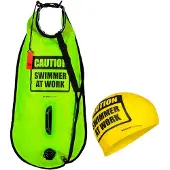 Buddyswim Caution Swimmer At Work Boje 28l