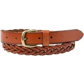 Levi's für Damen. 235304-3-76 Brauner geflochtener Lederg (75cm), Lässig