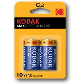 Kodak Max Alkaline Batterie C Lr14 2 Einheit