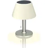DS Produkte EASYmaxx MAXXMEE LED Solar Tischlampe In- & Outdoor zwischen 4-8 Stunden Leuchtdauer Warmweißes LED Leuchte Leselampe Büro Nachttisch Schreibtisch
