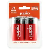 Jupio Batterie D 10000mAh (große Monozellen) 2pcs, wiederaufladbar