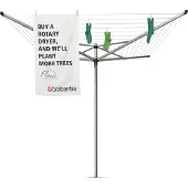 Brabantia 310805, Drehregler, Silber, 110 mm, 110 mm, 2000 mm