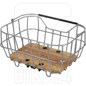 Racktime System Korb Baskit Breeze 22ltr 47x33x24cm, silber, inkl. SnapitAdapter