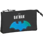 Safta Batman Bat-tech Federmäppchen Schwarz Mann Schwarz One Size