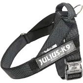Julius-K9 Julius K9 Gurtbandgeschirr - Hundegeschirr - schwarz - Größe 0 - 58-76 cm