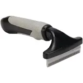 Beeztees Entfilzharke - Hundepflege – Mittel – Schwarz/Grau – 15,5x8,5x5 cm
