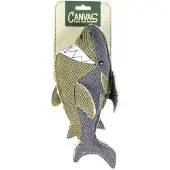 Duvo+ Shark Dog Toy 29x10x5 Cm Grün