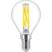Signify Philips MASTER LED 44937400, 2,5 W, 25 W, E14, 340 lm, 25000 h, Warmes Glühen
