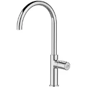 Laveo Design Spültischtischarmatur stehend mit U-Auslauf Chrom
