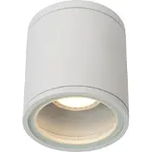 Lucide AVEN – Deckenstrahler (Deckenleuchte) für das Badezimmer – Ø 9 cm – 1xGU10 – IP65 – Weiß
