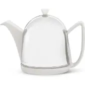 Bredemeijer Teekanne Cosy Manto Weiß 1L