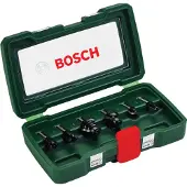 Bosch Accessories 2607019462 Fræsesæt Hårdt metal Skaftdiameter 6.3 mm