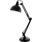 Eglo Büroleuchte BORGILLIO schwarz, E27 max. 1X60W