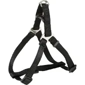 Trixie Premium One Touch Geschirr - schwarz - 50–65 cm/20 mm