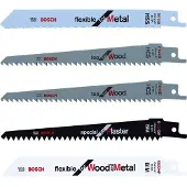 Bosch Keo Saber Saw Blades Set 5 Units Silber