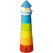 Haba Stapelspielzeug Stapelspiel Leuchtturm 1 St