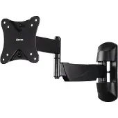 Hama TV-Wandhalterung FULLMOTION, 3 Sterne, 66cm (26"), 2 Arme, Schwarz