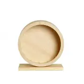 Karlie Wonderland Bogie Wheel Laufrad - Nagerspielzeug - Holz - Natur - Durchm.20 cm