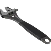 Bahco Phosphated With Ergo Rubber Handle Central Knurled Wheel And Reversible Jaw English 28 Mm Engländer