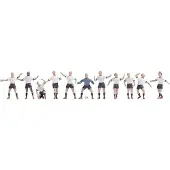 Noch Fußballteam, TT (1:120), Mehrfarbig