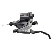 Shimano Claris St-rs200/rs203 Mod.18 Sti 3s Left Brake Lever With Shifter Silber 3s