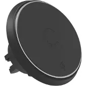 Cygnett CY2367ACVEN Schwarzes drahtloses Autoladegerät für iPhone und Android 1.5A