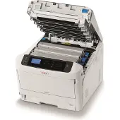 OKI C824n - Drucker - Farbe - LED - A3 - 1200 x 600 dpi - bis zu 26 Seiten/Min. (einfarbig)/