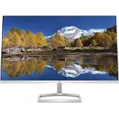 HP M27fq QHD Monitor, 68,6 cm (27"), 2560 x 1440 Pixel, Quad HD, LCD, 5 ms, Silber