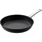 WMF Steak Profi 1771286021, Rund, Schwarz, Edelstahl, Keramik, Gas, Halogen, Induktion, Edelstahl, 28 cm