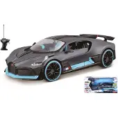 Maisto RC Bugatti Divo 2018 grau blau mit 2,4 GHz Funkfernbedienung Modellauto 1:24