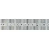 Bmi Semi-rigid stainless steel rule 500mm (16-203-29)