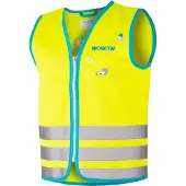 Wowow - Crazy Jacket fluoreszierende Jacke, gelb, M (Kind)