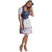 Dressforfun Mini-Dirndl Garching Modell 2 M - Faschingskostüm Kostüm Halloween Kostüm Karneval Kostüm Fasching Party Kostüm - 304666