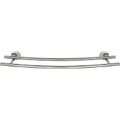 Wenko Handtuchstange Duo Cuba Matt, Handtuchhalter aus rostfreiem Zinkdruckguss Wenko Matt