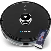 Blaupunkt Bluebot XTREME - Staubsaugerroboter mit Wischfunktion - 3000Pa Saugleistung - Lasernavigation - App- und Sprachsteuerung