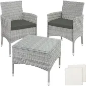 TecTake Rattanset Luzern für 2 Personen
