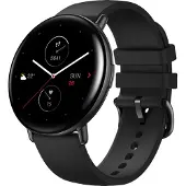 Xiaomi Zepp E Smartwatch rund Onyx schwarz Elastomer-Armband