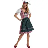 Dressforfun Faschingskostüm Mini-Dirndl Berchtesgaden Modell 2 – Damen – Größe M