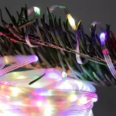 FHS LED-Lichterkette 360 mc multicolor 8F. Timer IP44