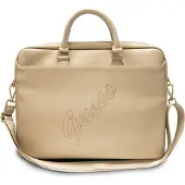 GUESS Saffiano Vintage Scrip Computer Bag