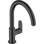 Hansgrohe Vernis Blend M35 Einhebel-Küchenmischer 210, 1jet, Mattschwarz