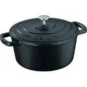 kela Kasserolle Calido Schwarz 4L