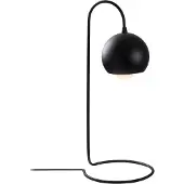 Opviq , Moderne Tischlampe Schwarz, Metallkörper, E27, 56 cm hoch